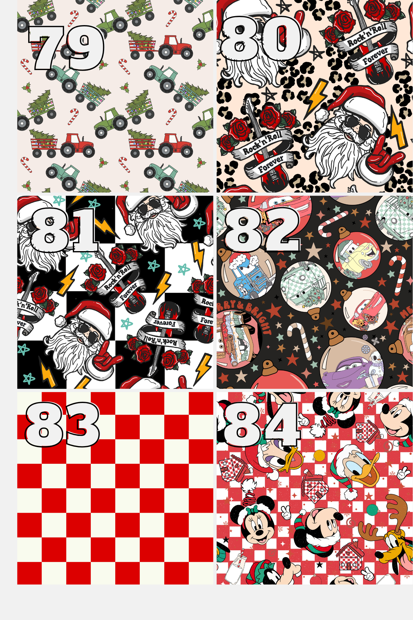 Christmas Prints Minky Blanket