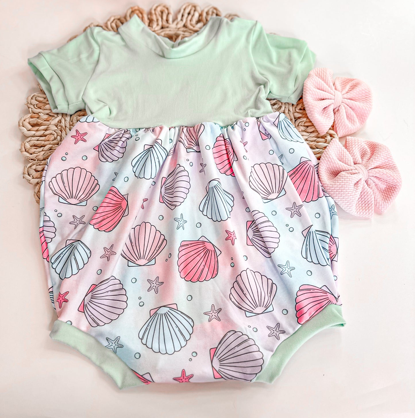 Bubble Shorts Romper- Custom Order