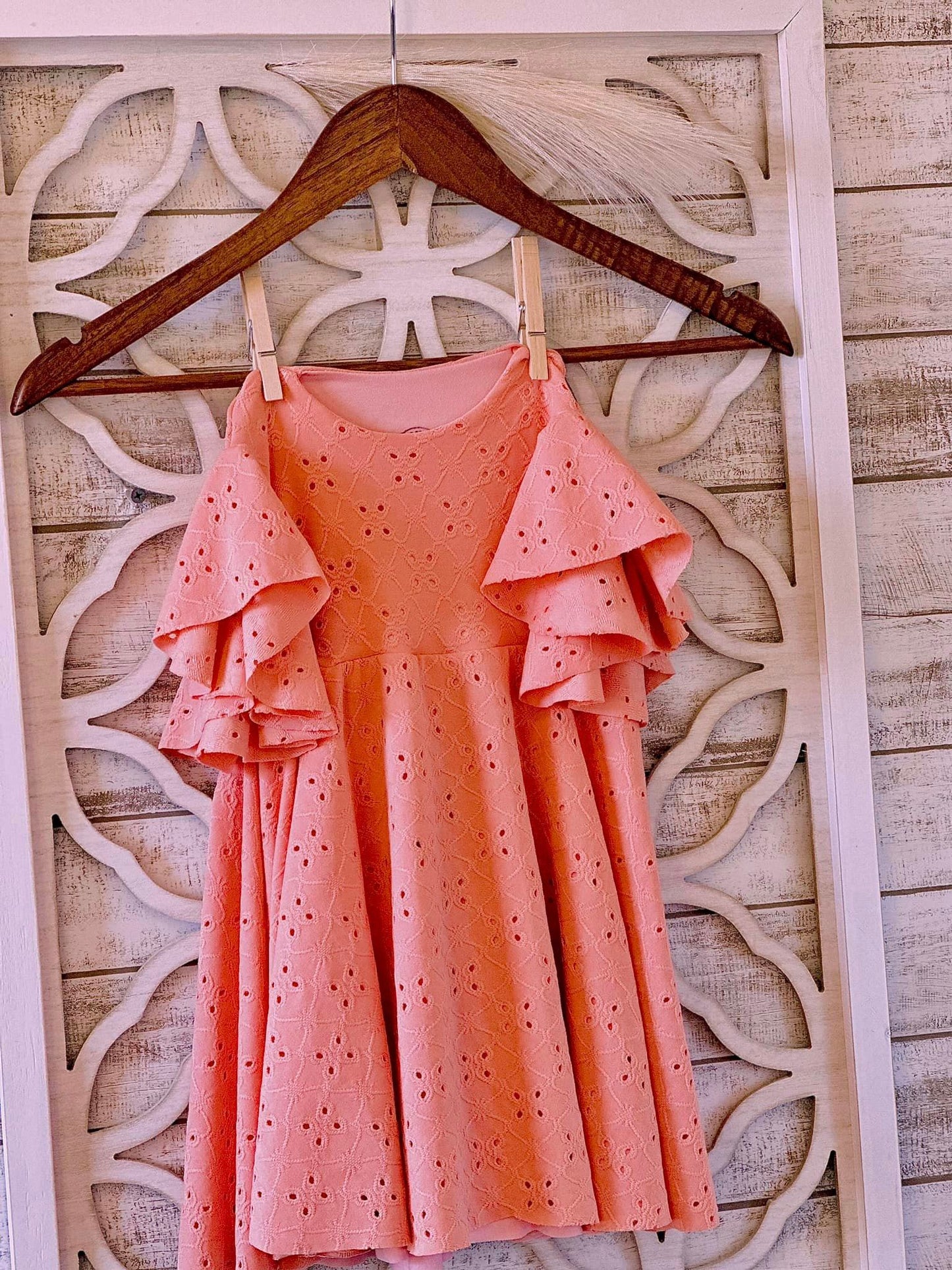 Eyelet Twirl Dress