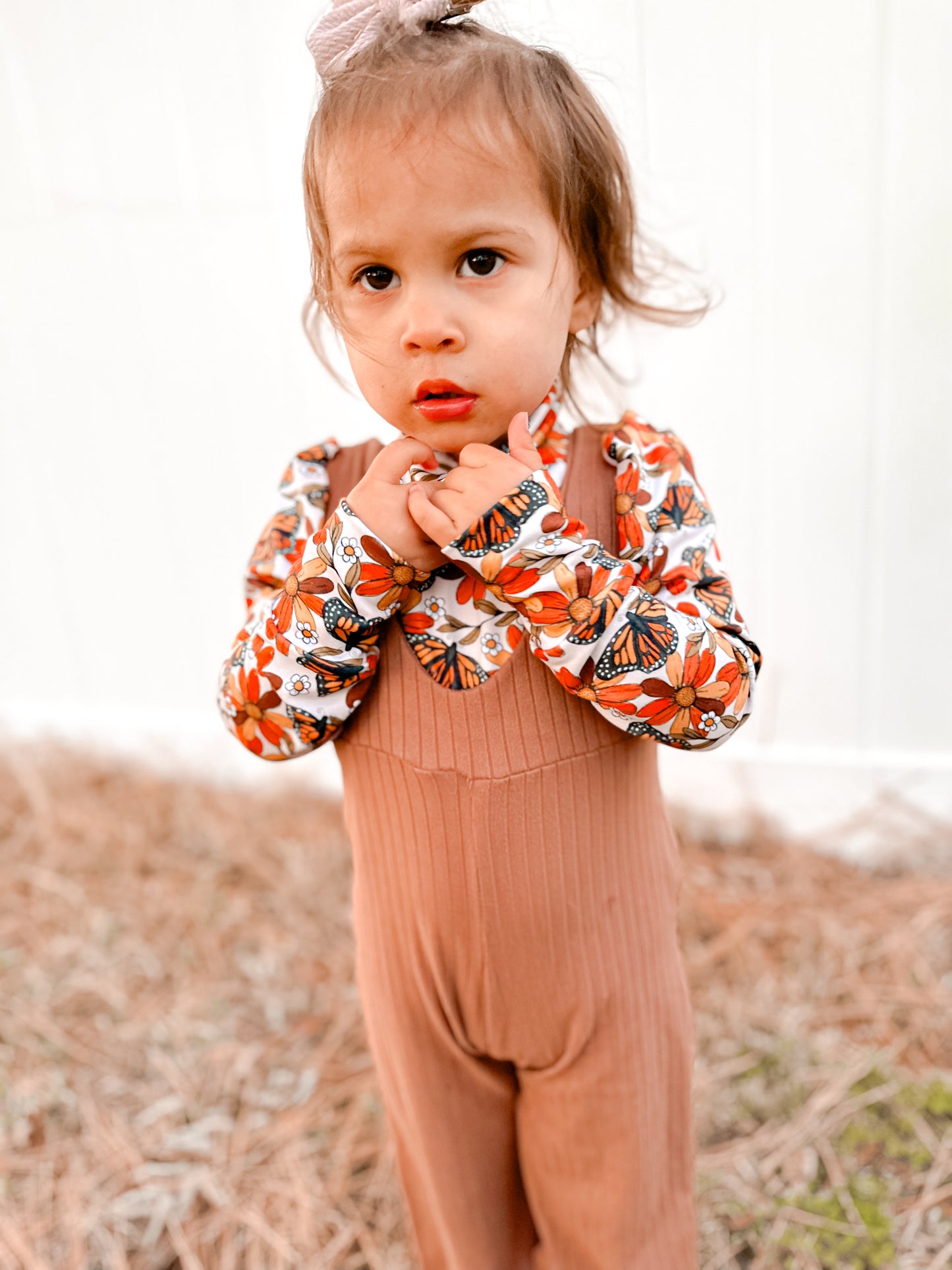 Blythe Poof Long Sleeve Tee- Thanksgiving Drop