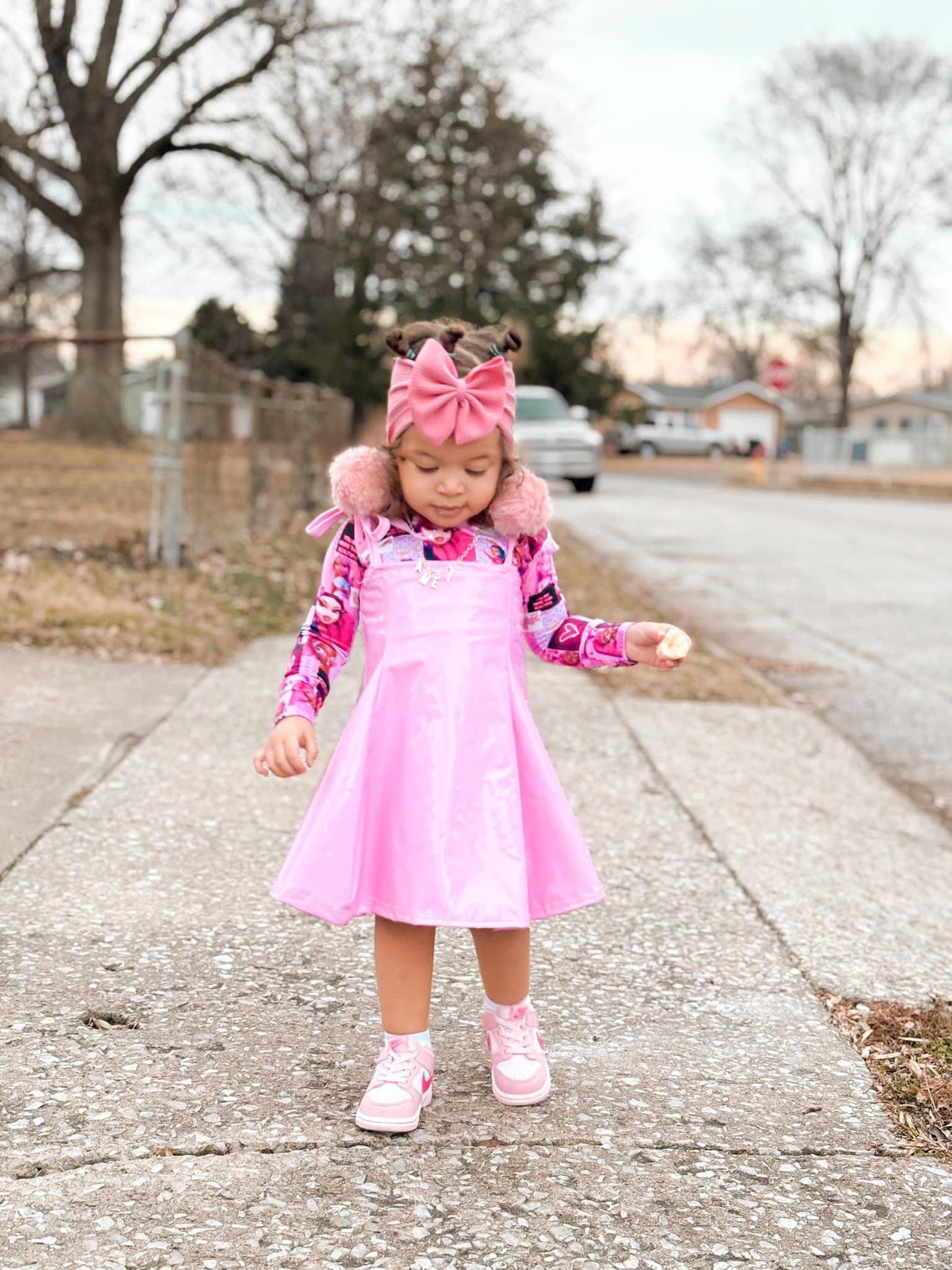 Bratz Leo & Plastic Strappy Skirt