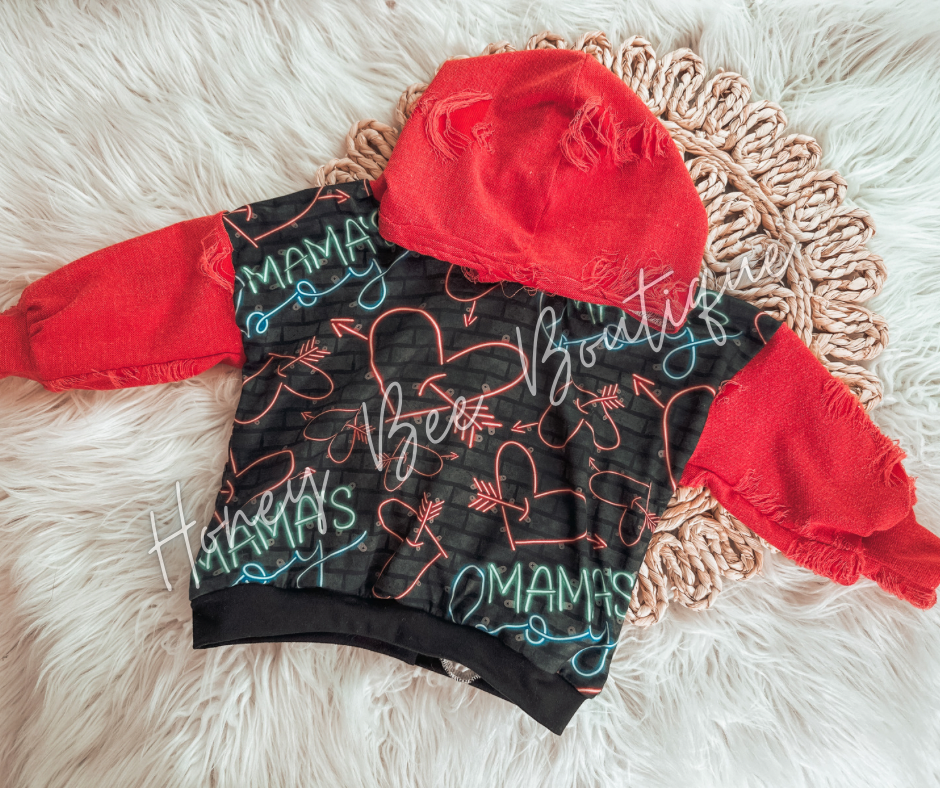 Hooded Oversized Tee- Custom Order