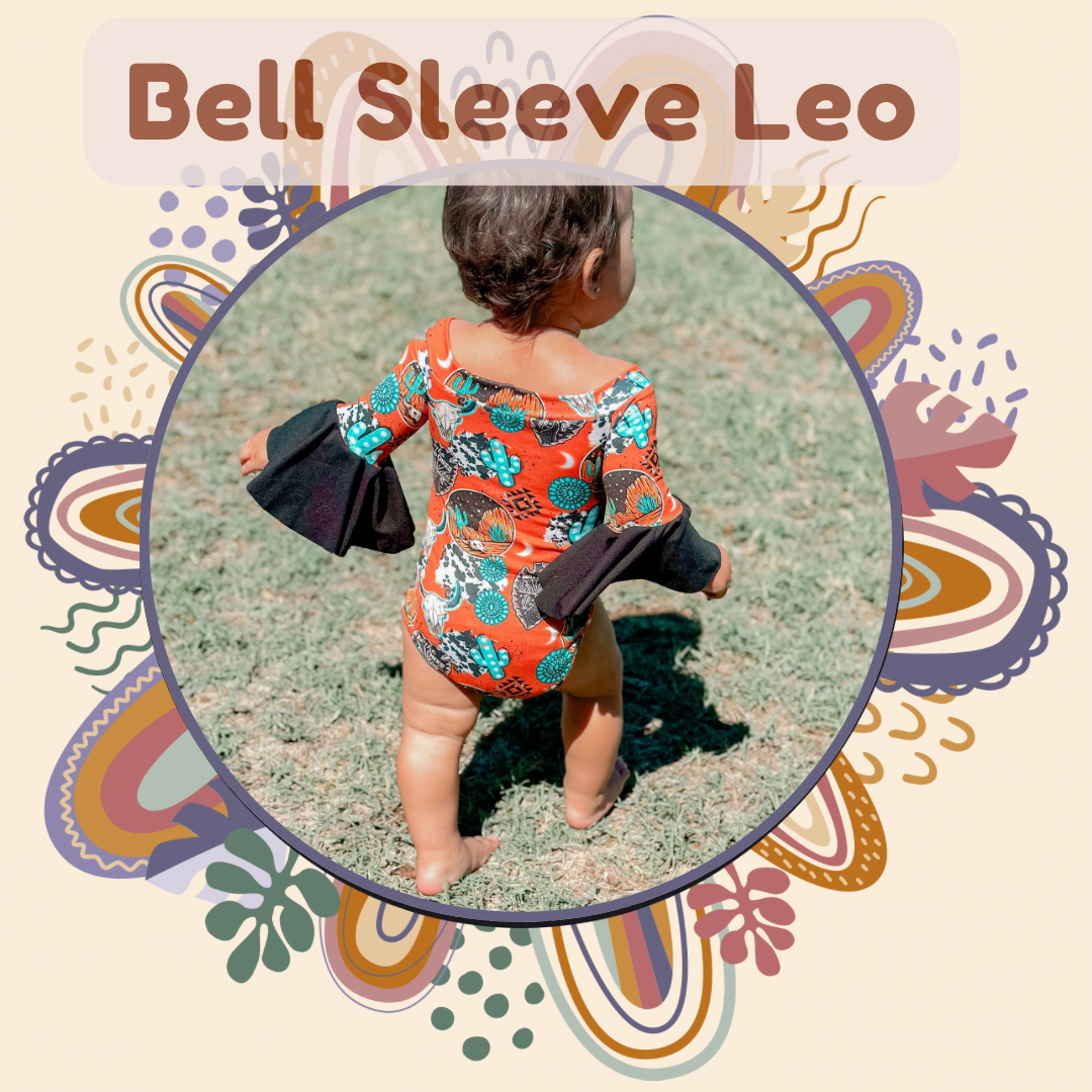Bell Sleeve Leo- Custom Order