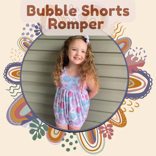 Bubble Shorts Romper- Custom Order