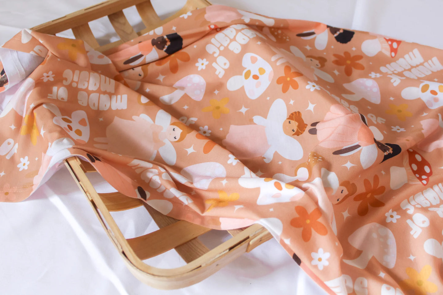 Custom Printed Swaddle Blanket