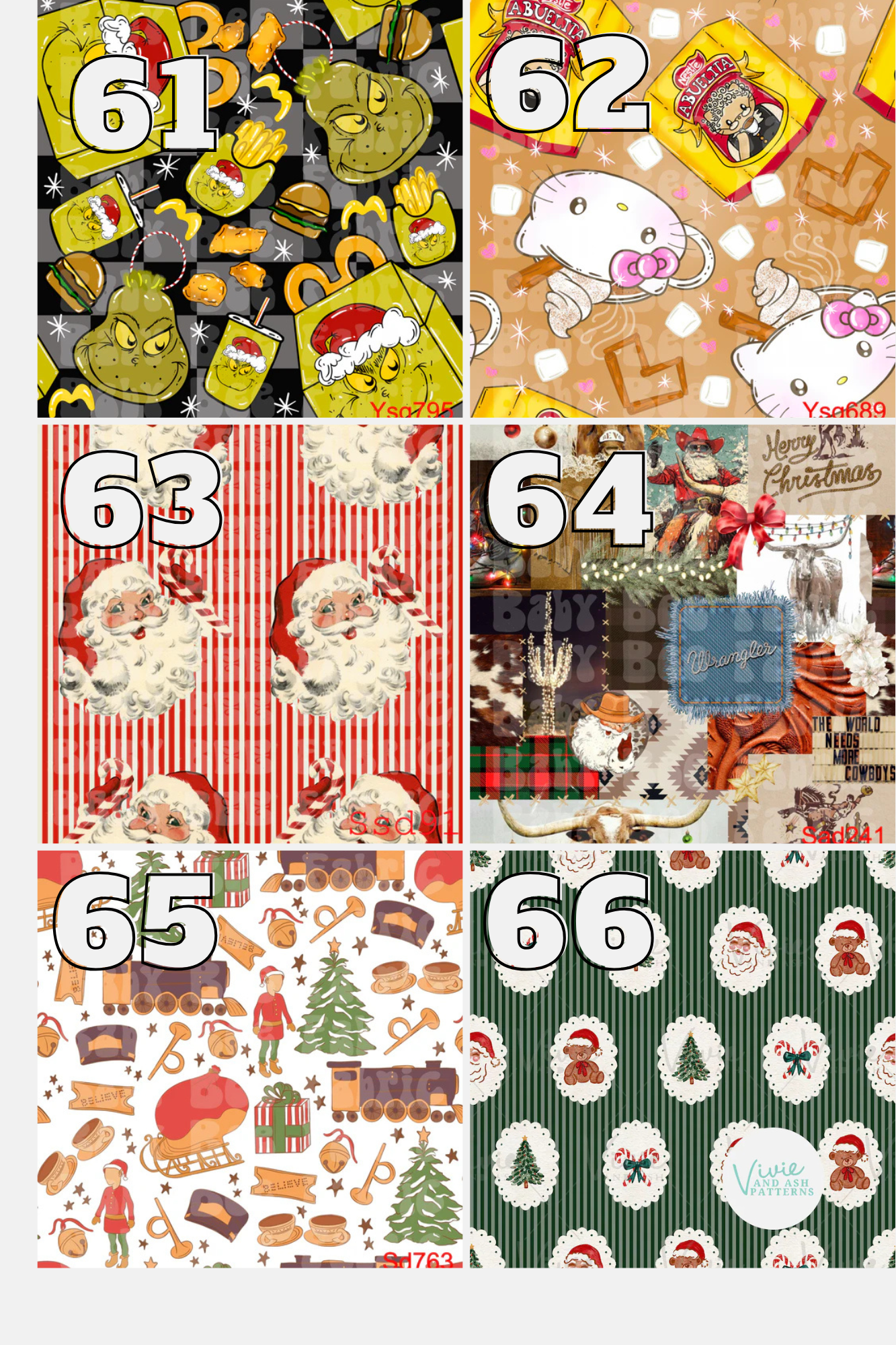 Christmas Prints Minky Blanket