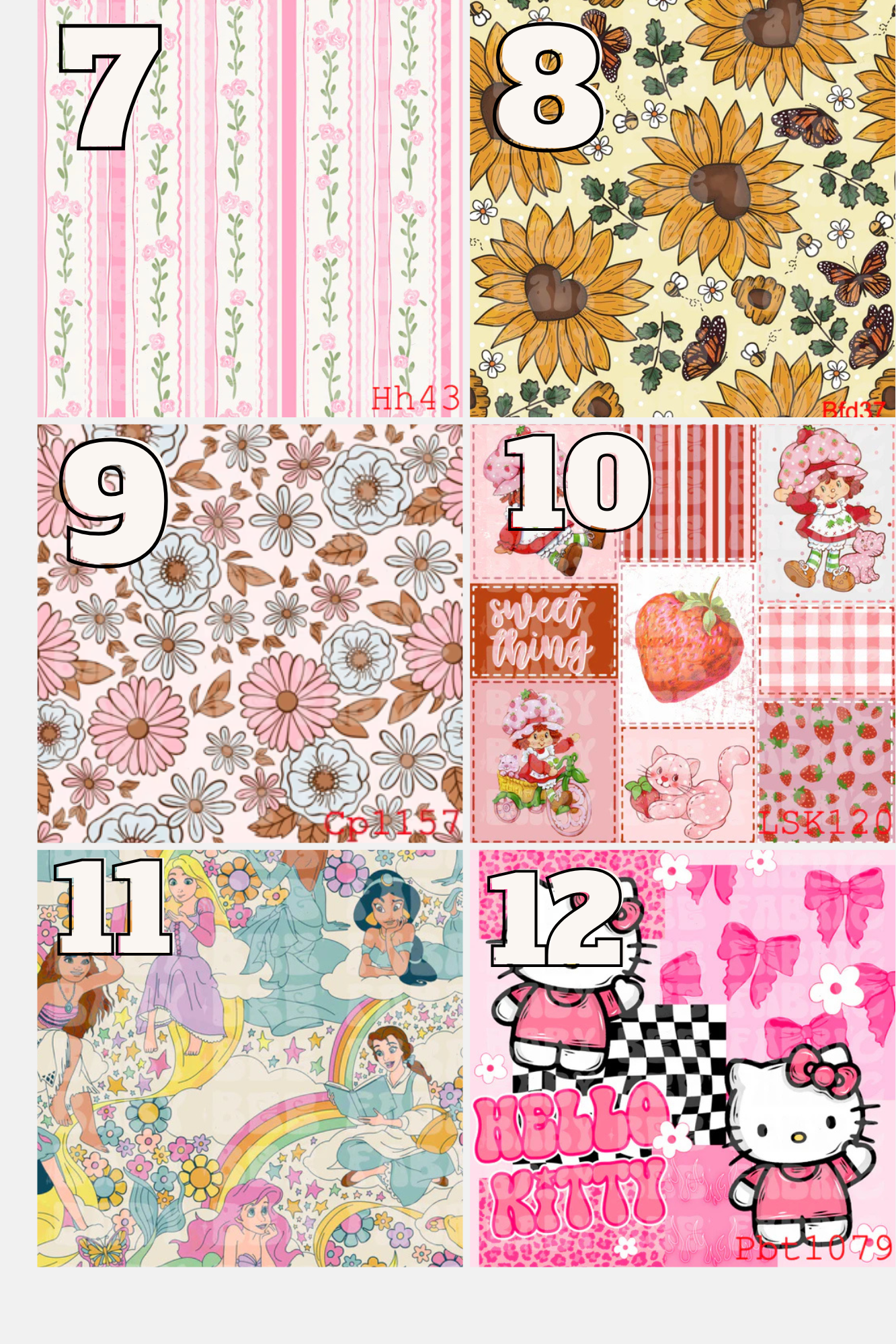 Girly Printed Minky Blanket