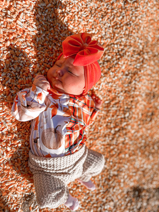 Half & Half Colorblock Sweater Romper- Custom Order