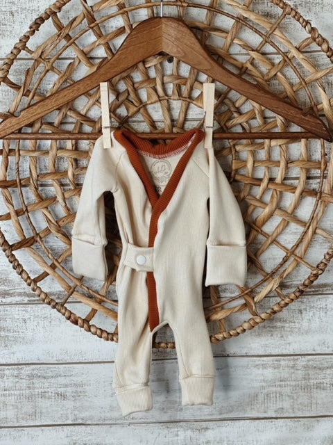 River Romper- Solid Wide Rib