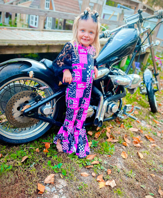 Bell Romper- Girls Fall Drop