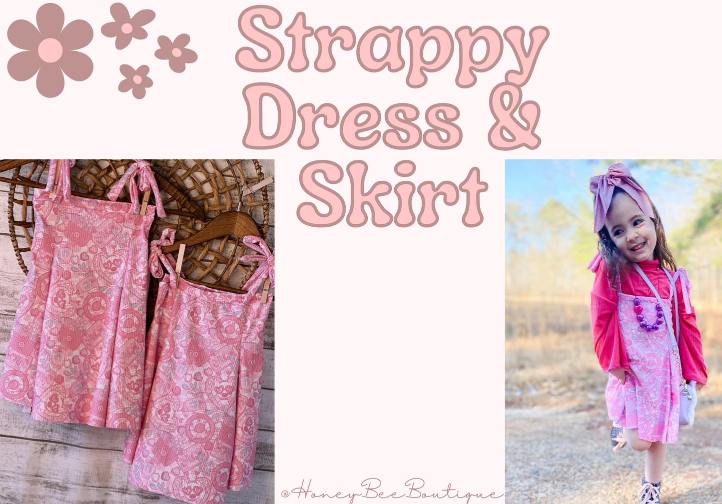 Strappy Dress or Skirt- Solid DBP