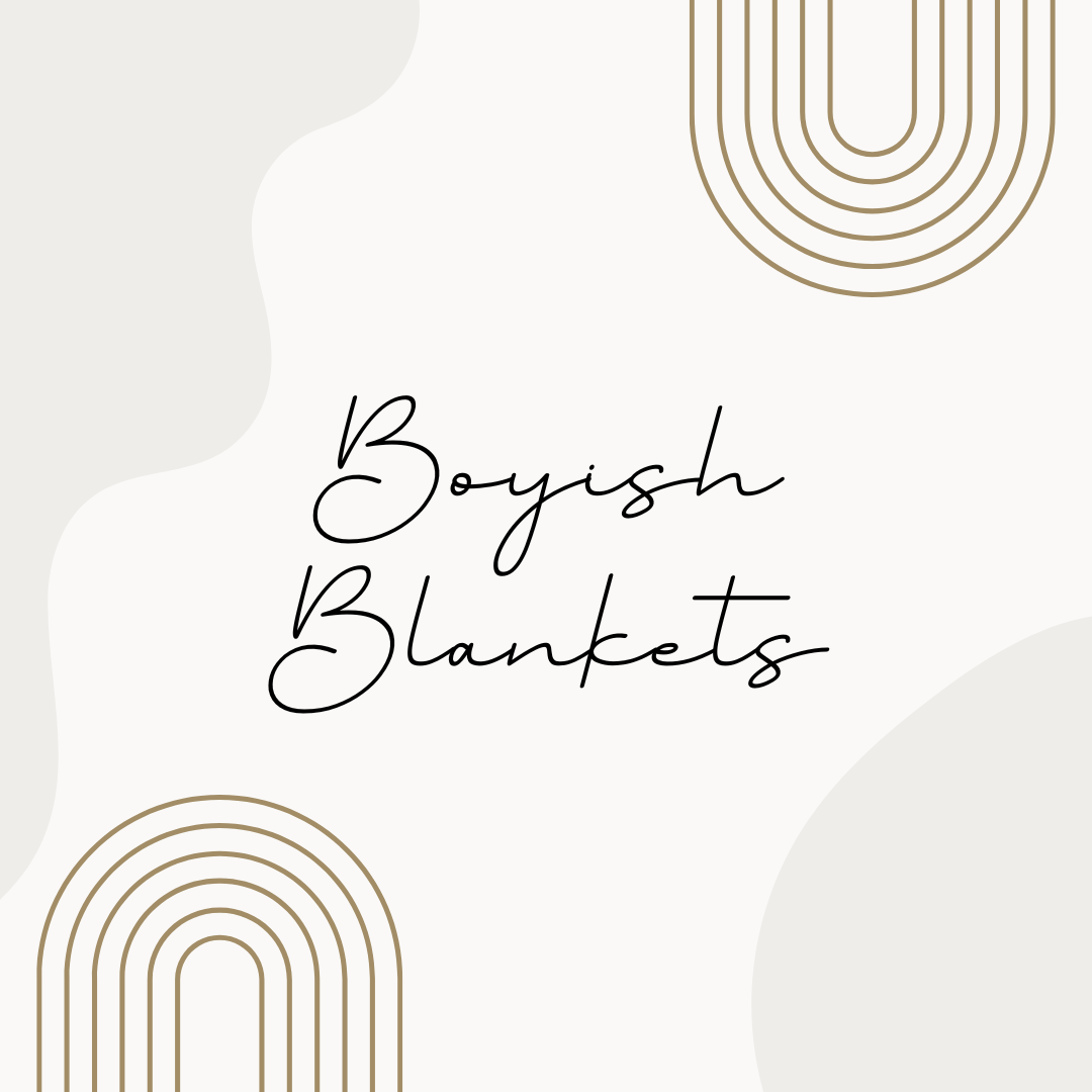 Boyish Printed Minky Blanket