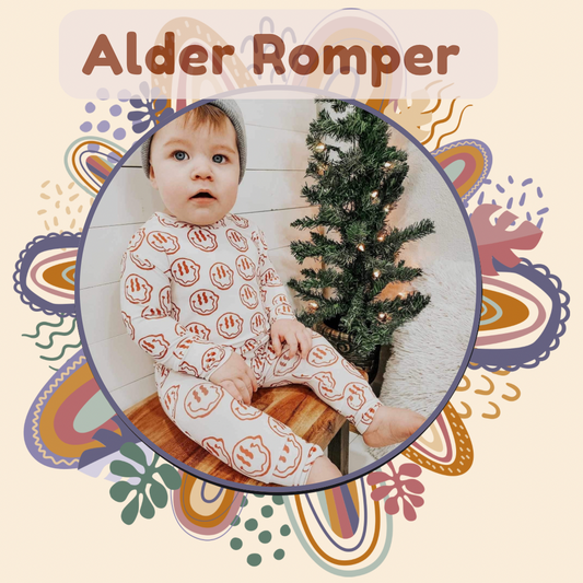 Alder Romper- Boys Fall Drop