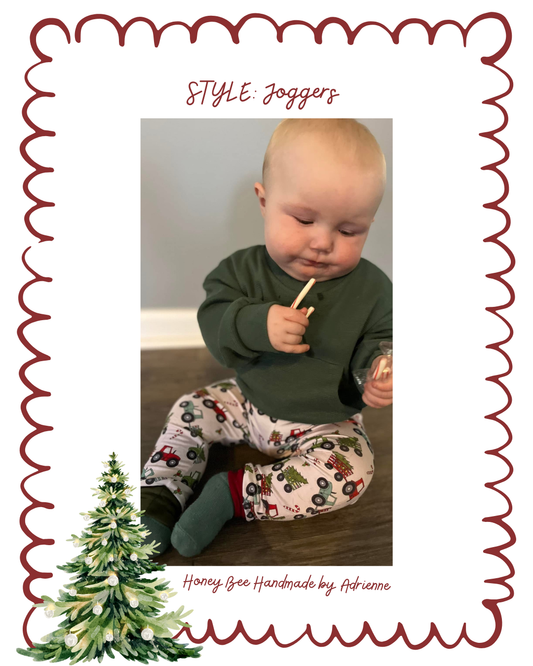 Jogger Pants- Christmas Drop