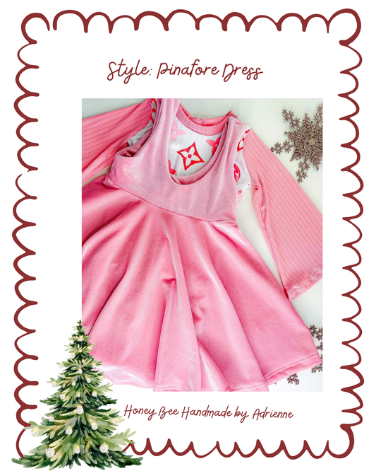 Pinafore- Christmas Drop
