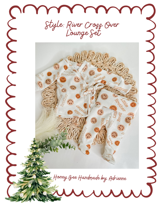 River Cross Over Lounge Set- Christmas Drop