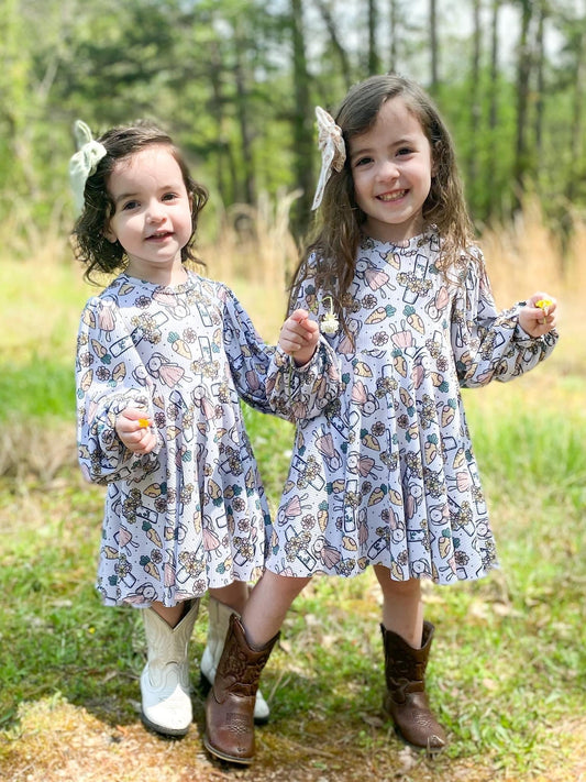 Twirl Dress- Holiday Drop