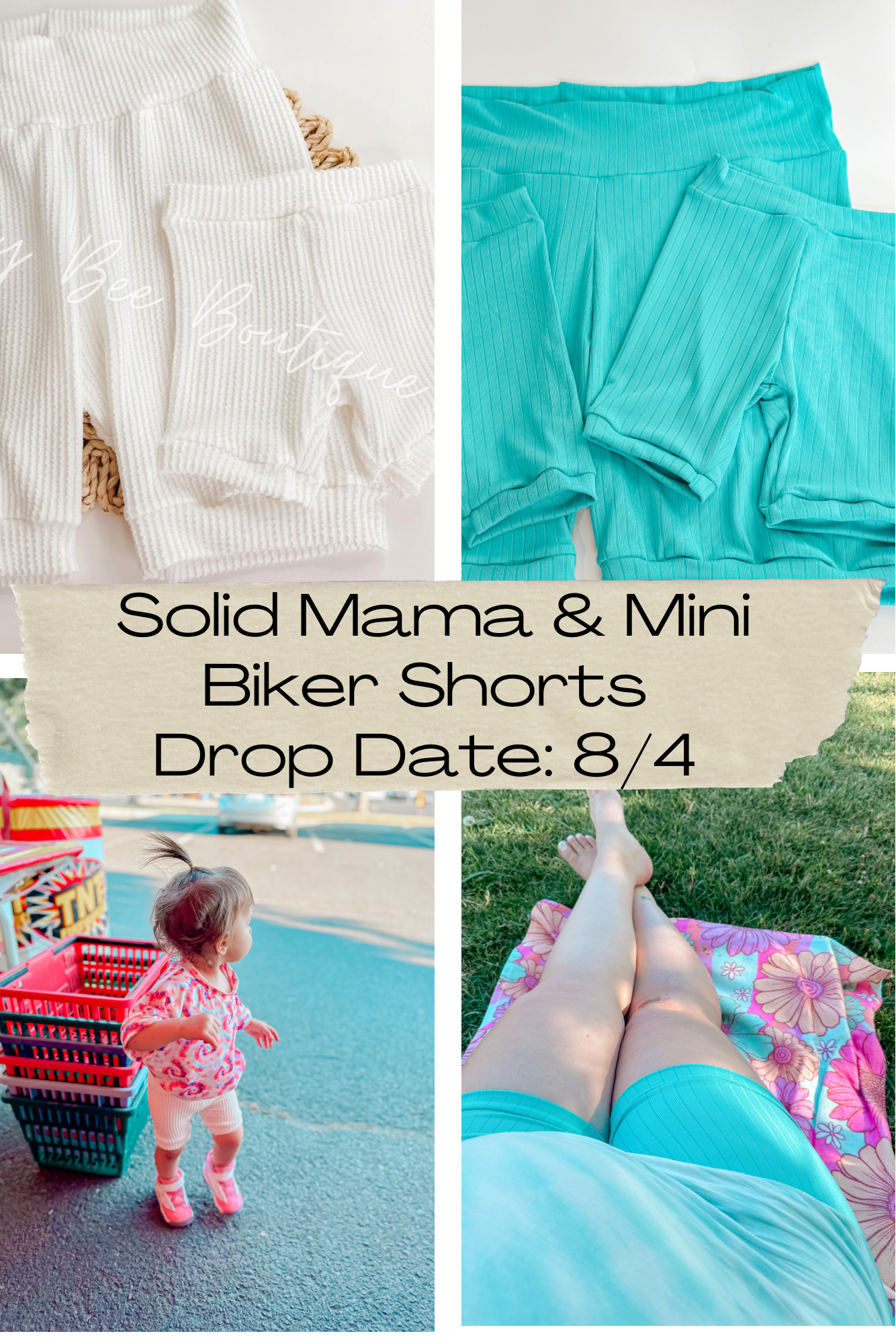 Mommy & Me Biker Shorts/Shorties